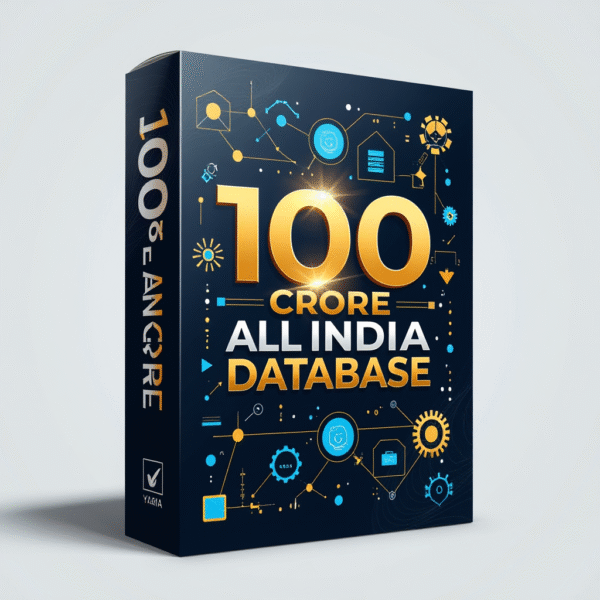 100+ CRORE ALL INDIA DATABASE